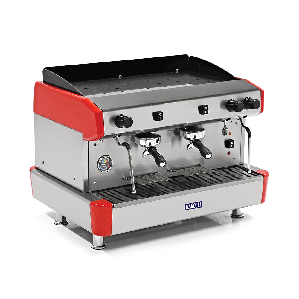 Cappucino Espresso Machines Red