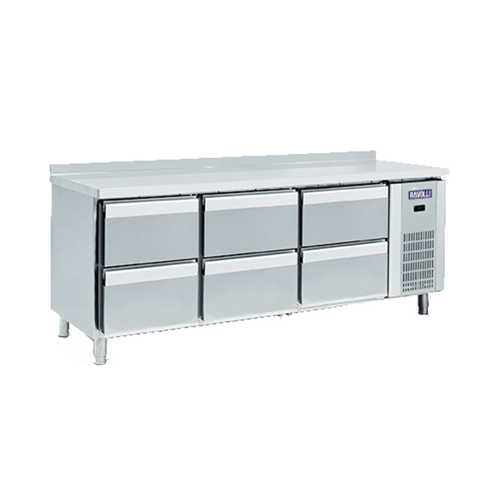 Counter Type Refrigerators with Drawers (Fan Cooling)