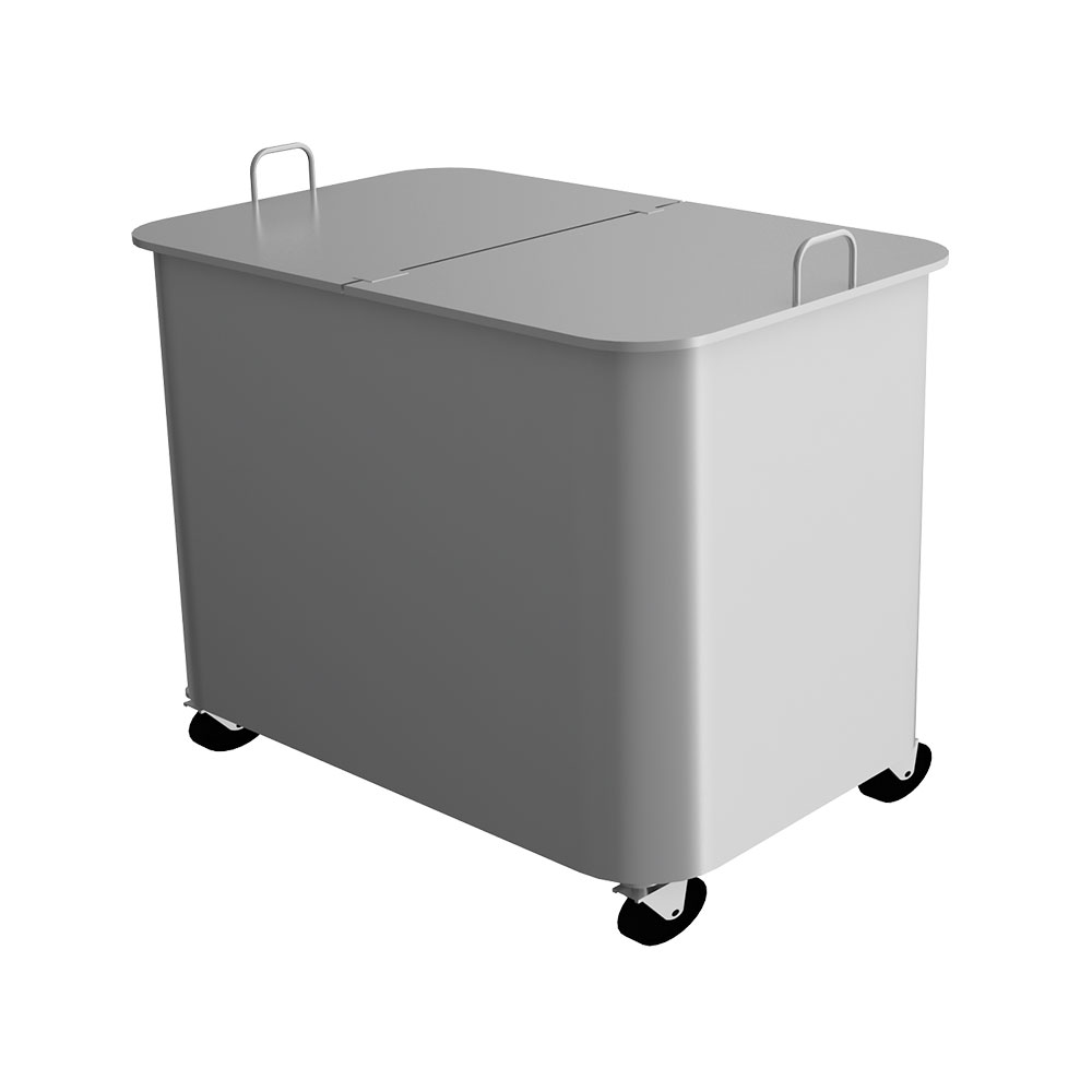 Mobile Bin Double Lid