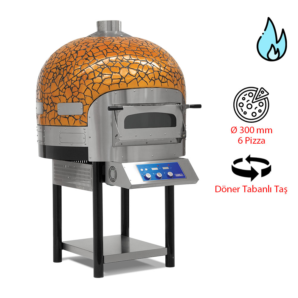 Electrical Rotating Base Pizza Ovens