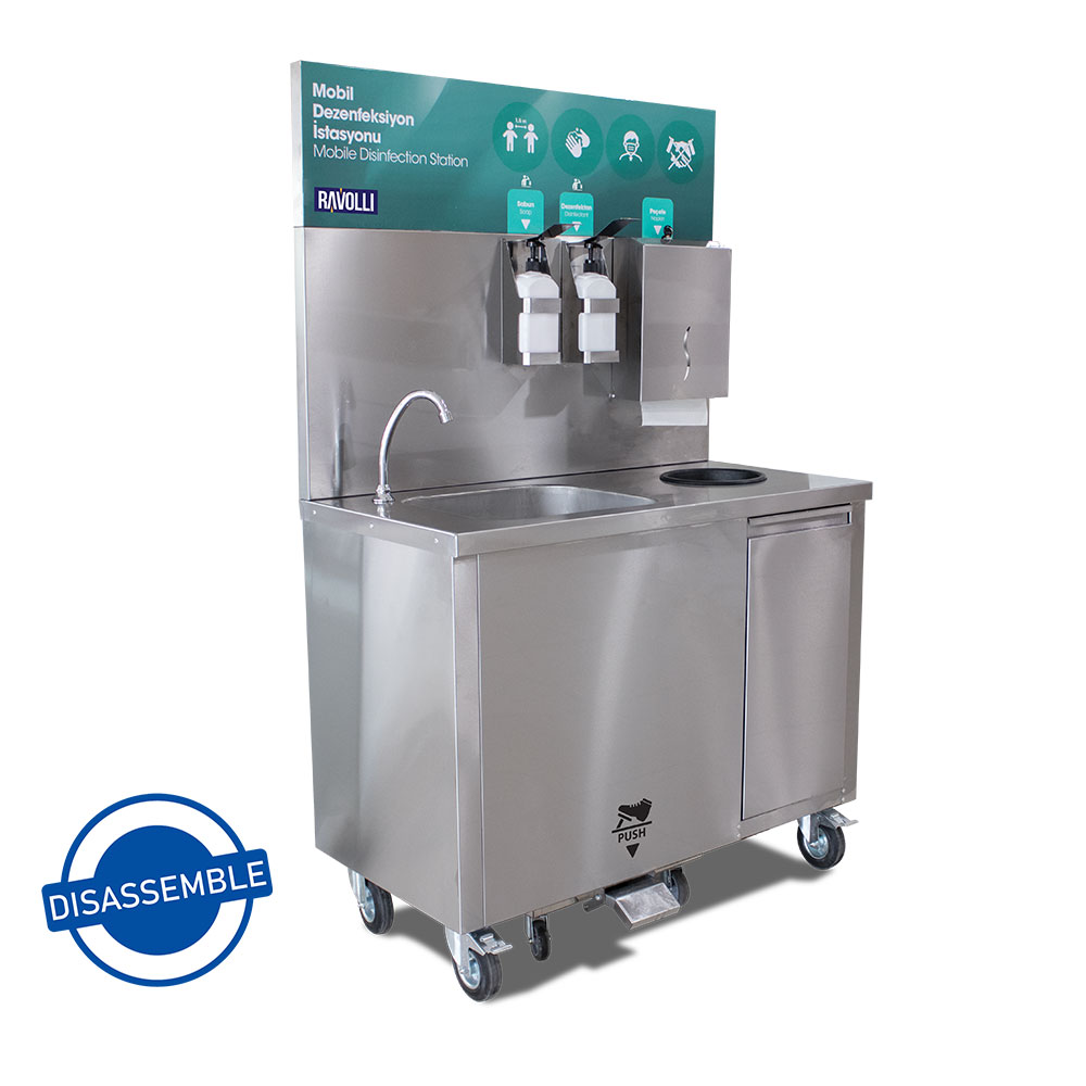 Electrical Mobile Disinfection Stations