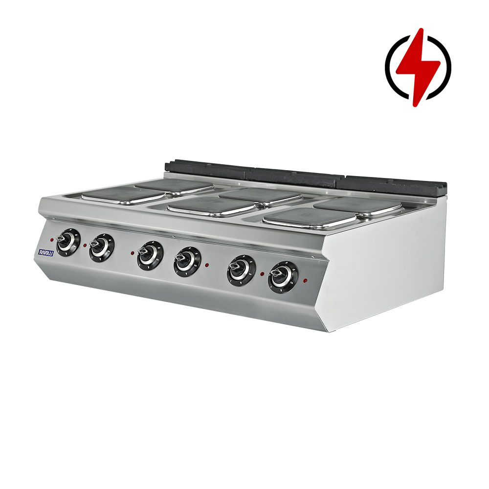 Electrical Cookers (with Square Plates) 900 Plus Serie