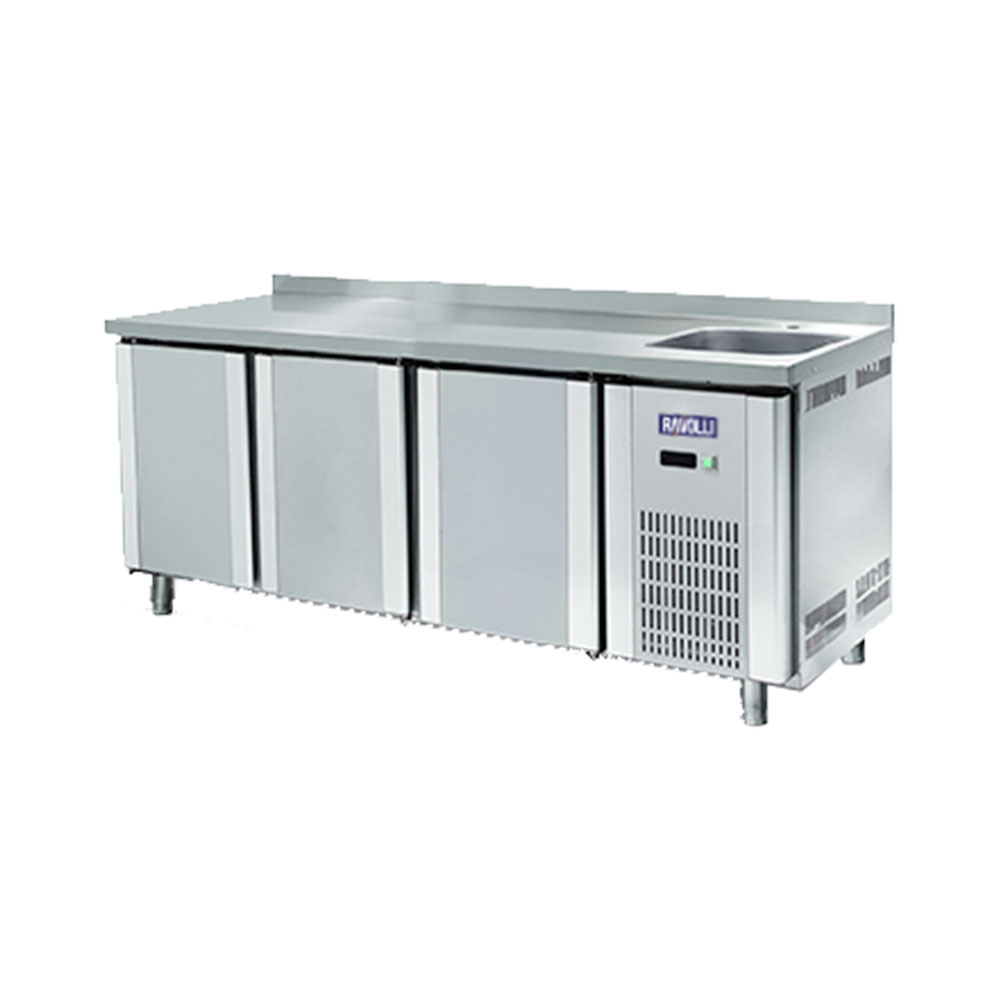 Counter Type Refrigerators with Sink (Fan Cooling)