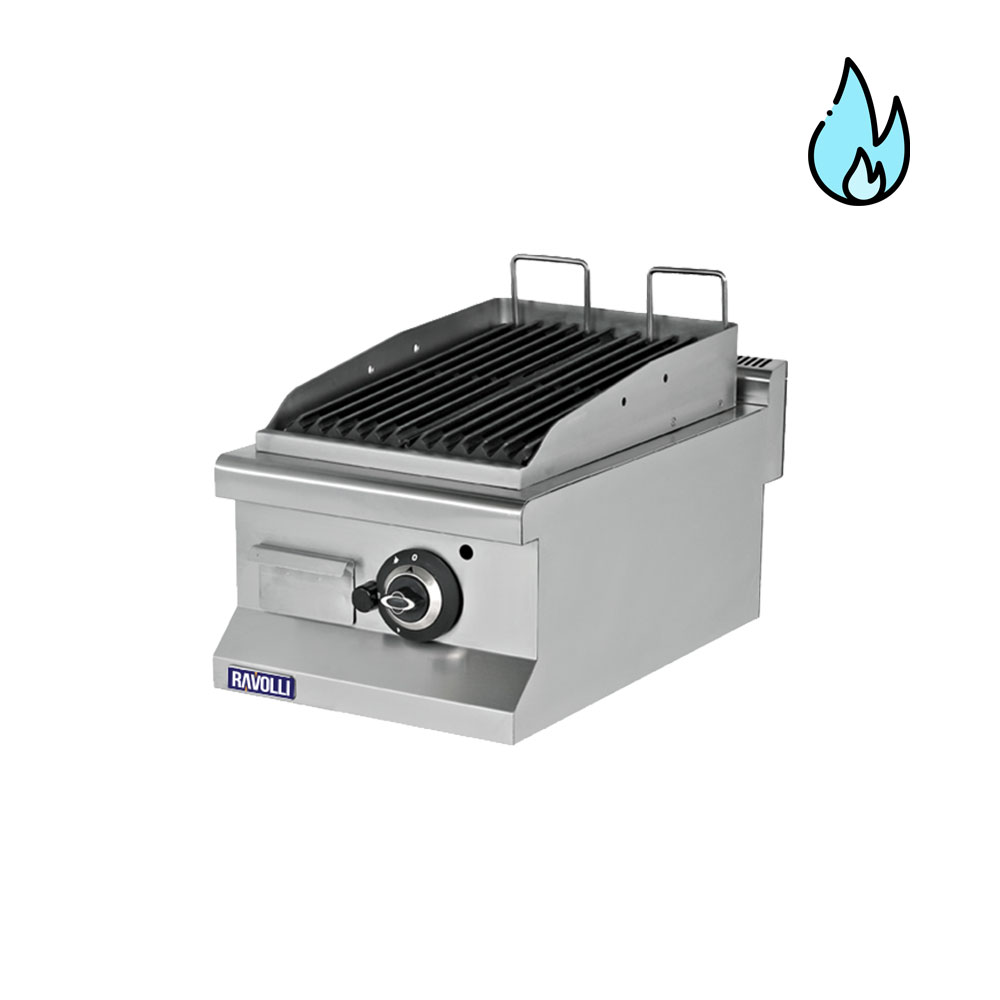 Gas Lavastone Grills Snack Serie