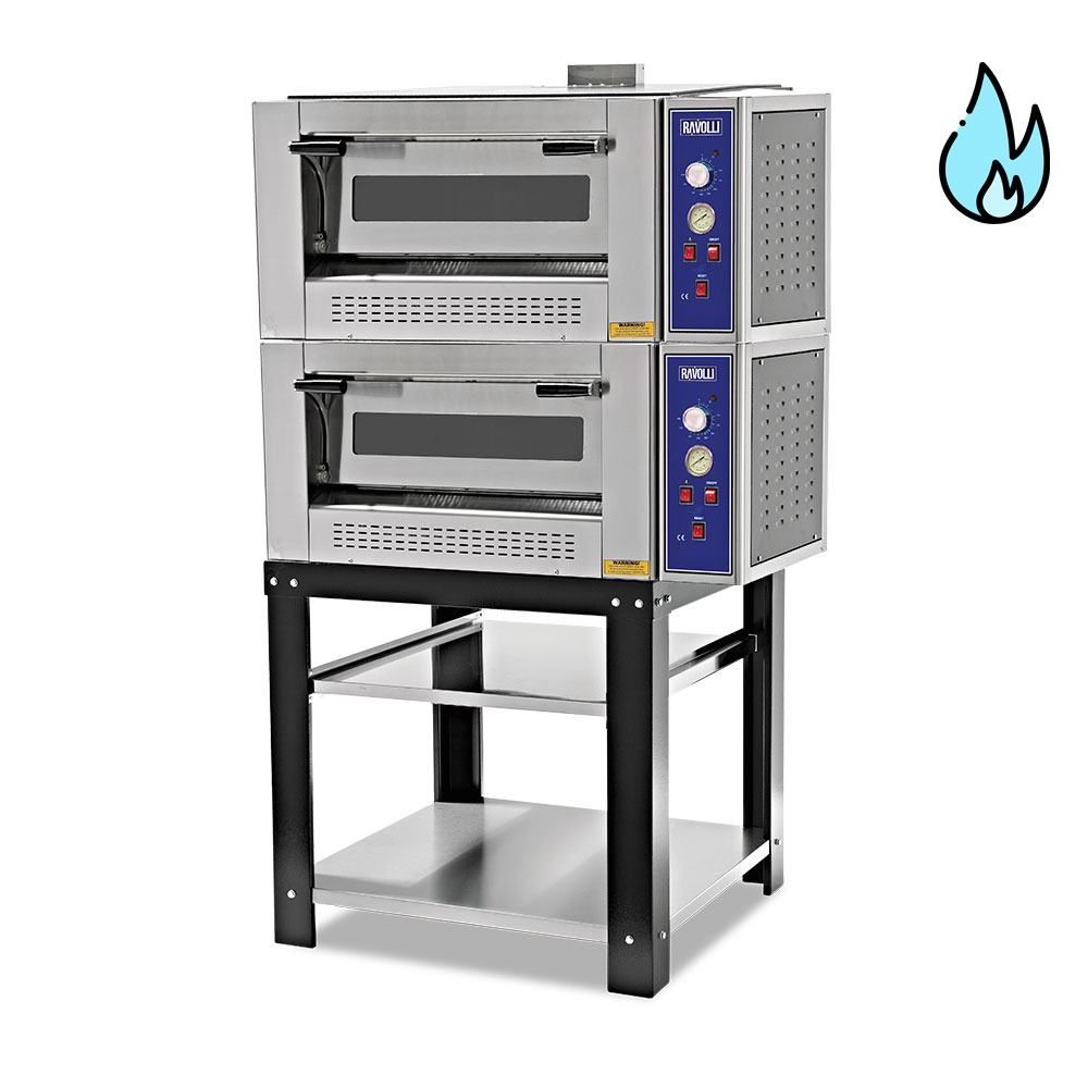 Gas Two Layer Pizza Ovens