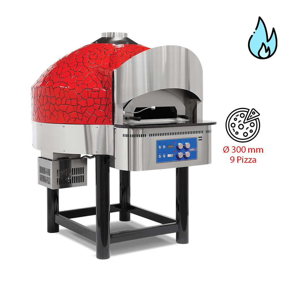 Gas Fixed Base Pizza Ovens
