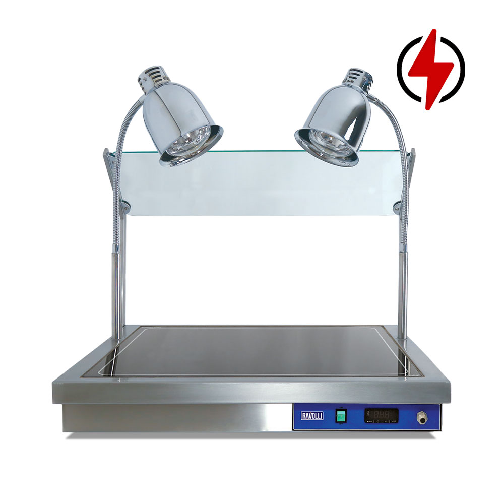 Hot Display Unit Stainless Steel Body