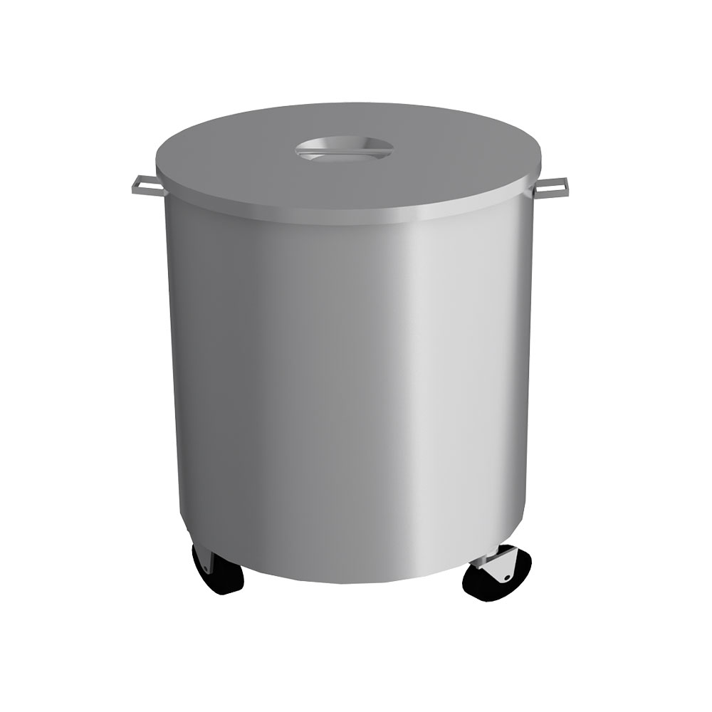 Mobile Waste Bin-Round